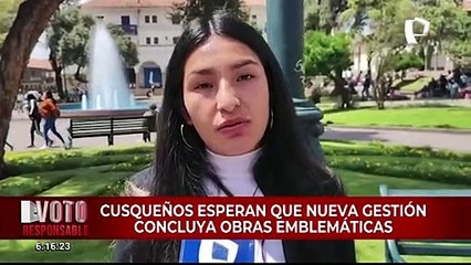 Elecciones 2022 : estos son los pedidos de los cusqueños para el próximo gobernador regional