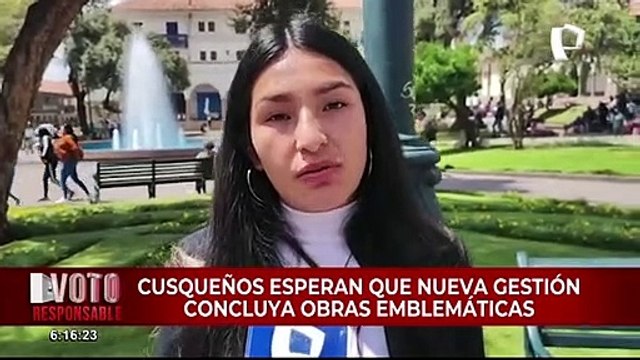 Elecciones 2022 : estos son los pedidos de los cusqueños para el próximo gobernador regional