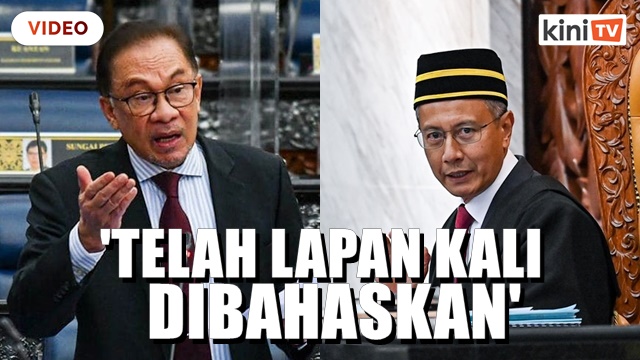Speaker tolak usul Anwar bahas krisis ekonomi, ringgit jatuh
