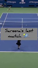 serena Williams last match