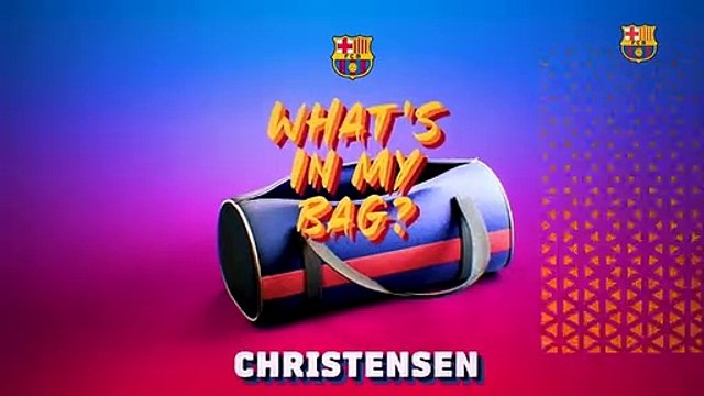 Andreas Christensen, con la maleta preparada para viajar a Milán / FCB