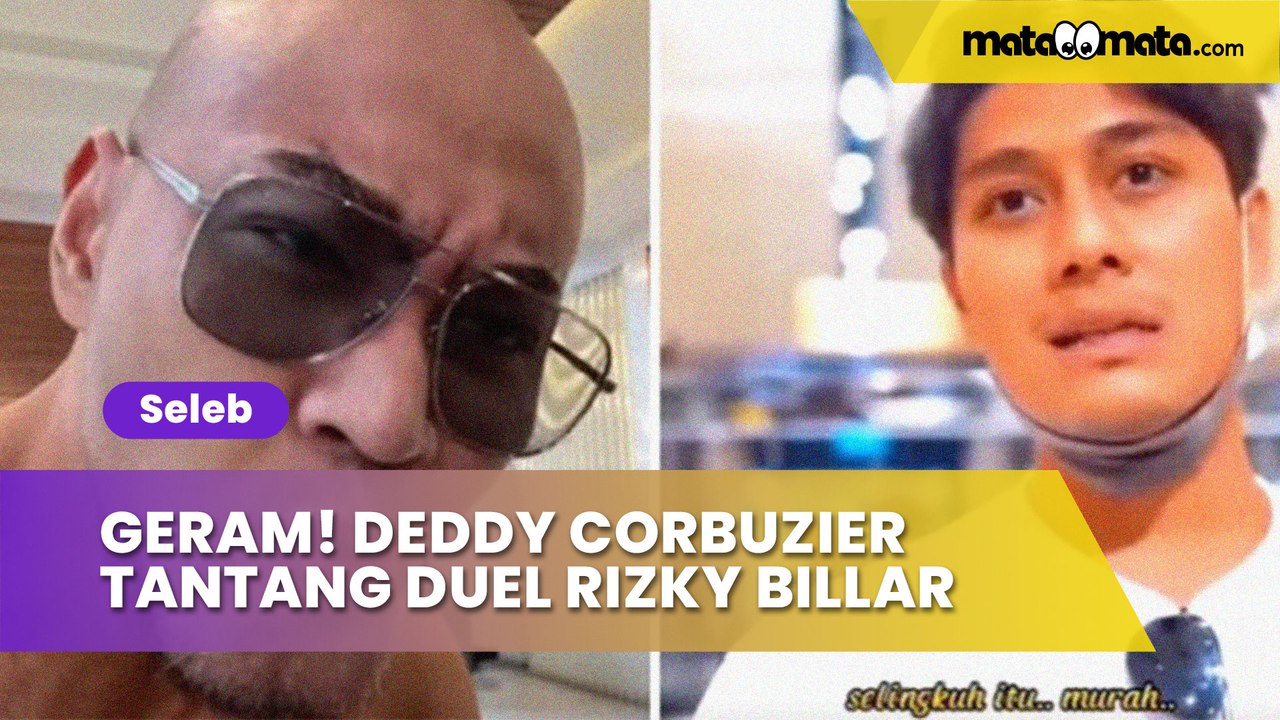 Geram! Deddy Corbuzier Tantang Duel Rizky Billar usai Banting dan Cekik Lesti Kejora