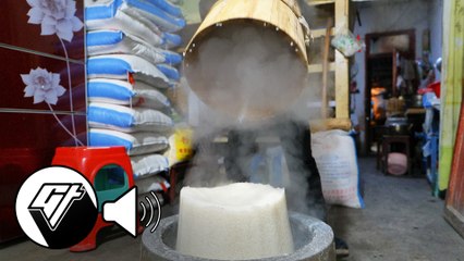 How to Make Warm and Chewy Sticky Rice Cake  | NO TALKING