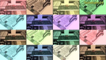 LED Placement Mini SMT Desktop Pick and Place Machine Techshahin24