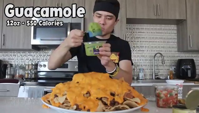 Ultimate Superbowl Nachos Challenge (10,000+ Cals)