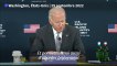 Les USA ne "reconnaîtront jamais, jamais, jamais" les référendums pro-russes en Ukraine, dit Biden