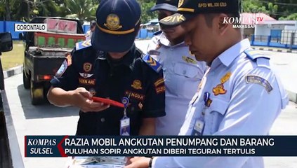 Razia Mobil Angkutan Penumpang Dan Barang