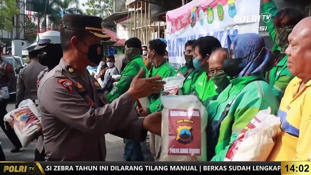PRESISI Update 14.00 WIB Bansos Polres Grobogan Kepada Masyarakat