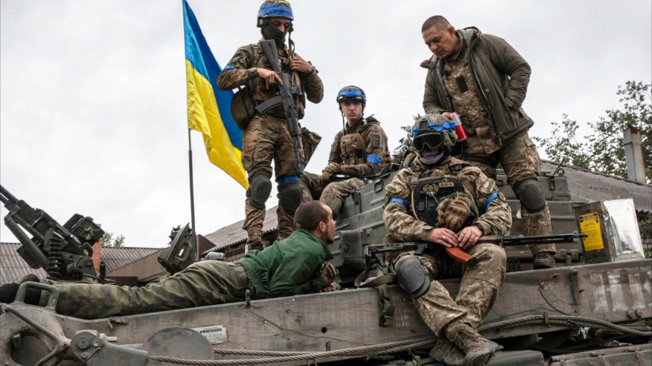 Ukrainer kesseln russische truppen im ostukrainischen lyman ein