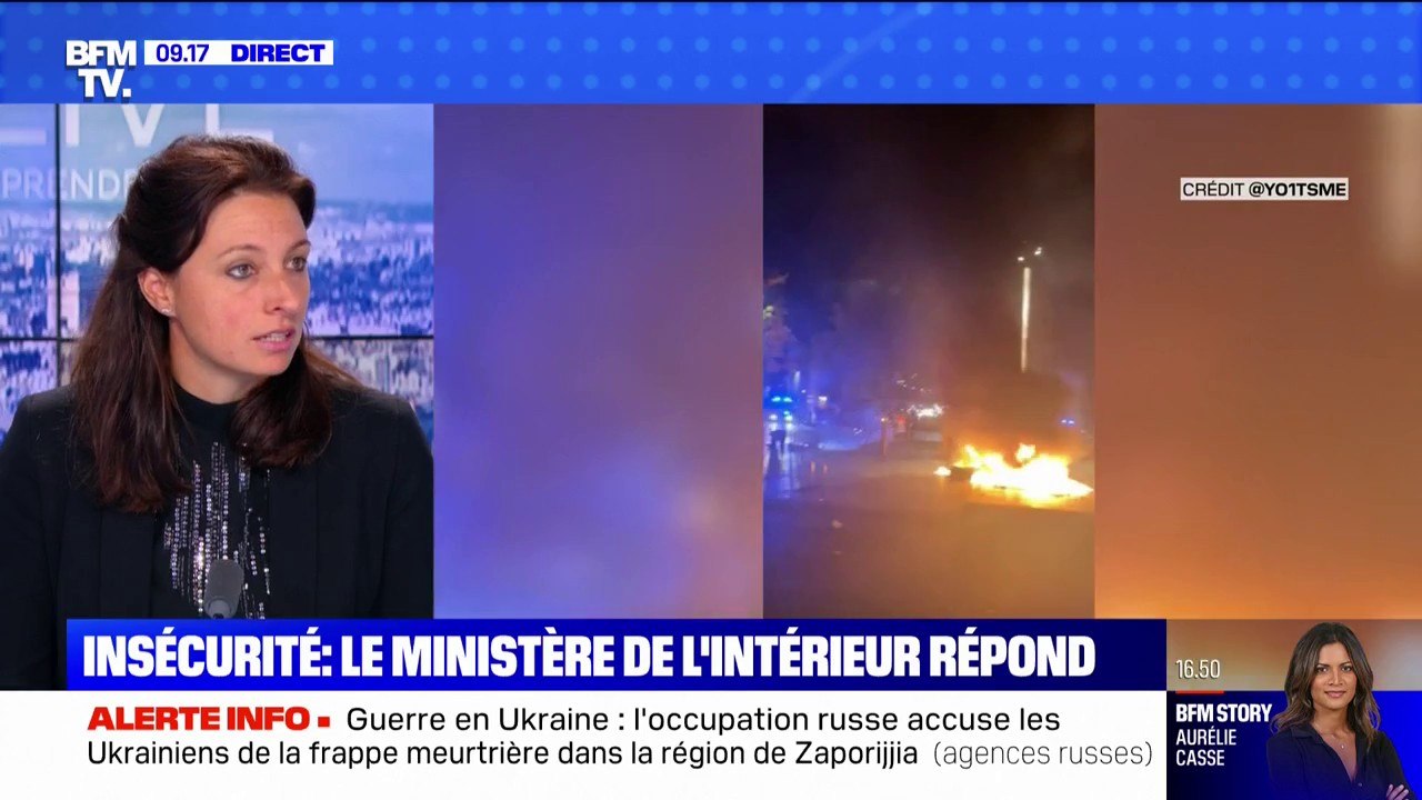 "Le trafic de stupéfiants, concrètement, gangrène toute la ville": Camille Chaize, porte-parole du ministère de l'Intérieur à propos de l'insécurité à Nantes