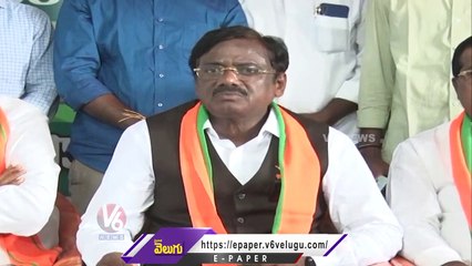 BJP Leader Vivek Venkataswamy Full Speech, Fires On CM KCR _ V6 News