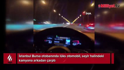 Kadran 202 kilometreyi gördü! Hız denemesi feci sonla bitti