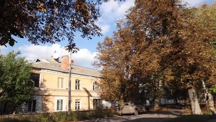 Cephe hattındaki Krasnohorivka sakinleri çatışmalar nedeniyle sığınaklarda yaşıyor