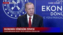 Cumhurbaşkanı Erdoğan'dan ekonomiye ilişkin flaş açıklamalar: Enflasyonu hızla düşürme kabiliyetimiz var