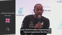 Hamilton and Russell share their views on how their season at Mercedes has gone.