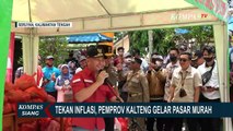 Tinjau Pasar Murah, Gubernur Kalteng Bagikan Paket Sembako Gratis & BLT BBM ke Warga!
