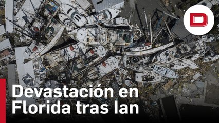 Imágenes aéreas de la devastación en Florida tras el huracán Ian