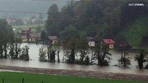 شاهد: أمطار غزيرة وفيضانات في جنوب وغرب سلوفينيا