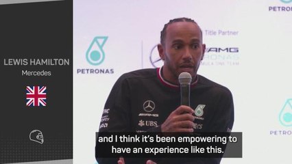 Hamilton calls season 'a year of growth' for Mercedes
