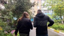 Ukraine war: Couple in Irpin near Kyiv look to future as they survey their missile-damaged home