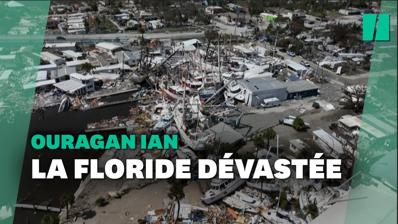 L’ouragan Ian laisse derrière lui des dégâts considérables en Floride