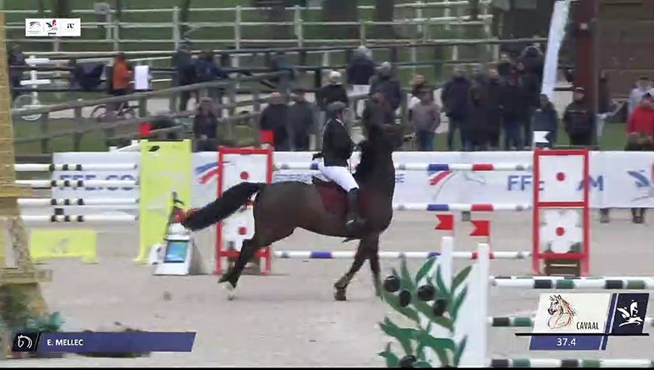 Grand National FFE - AC Print - CSO | Haras de Jardy (FRA) | Elisa MELLEC | CAPTAIN RUMEL