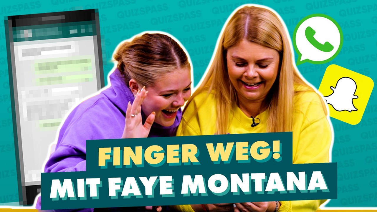 Es wird heiß! wir durchleuchten faye montanas handy!