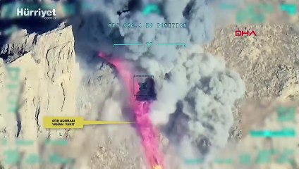 Asos'ta terör hedefleri böyle vuruldu