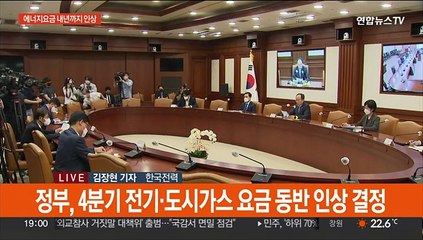 가정용 전기 6%·가스 15.9% 인상…산업용은 더 올라