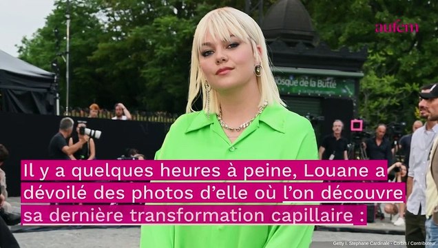 PHOTOS. Louane : nouvelle coupe de cheveux, la chanteuse passe au court !