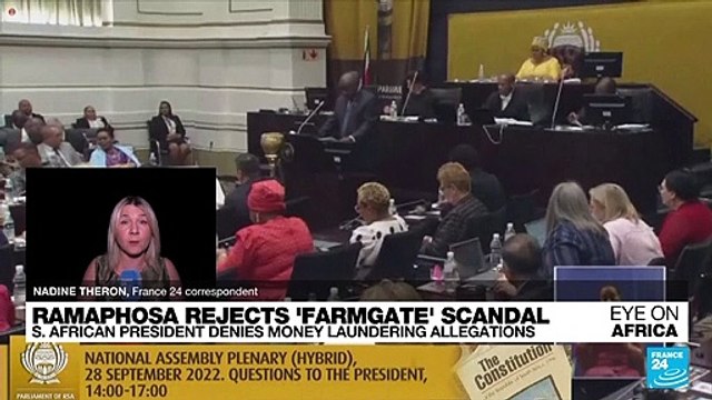 'Farmgate': South Africa's Ramaphosa denies money-laundering allegations
