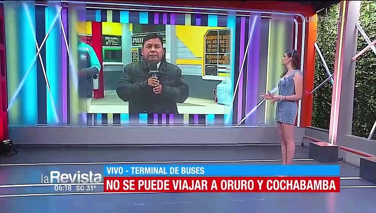 Bloqueo de mineros en Vila Vila impide la salida de buses desde las terminales de La Paz y Cochabamba 