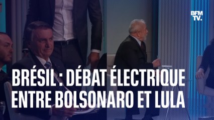 "Menteur, traître à la nation": au Brésil, Bolsonaro et Lula s'écharpent en plein débat présidentiel