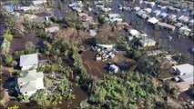 Impresionantes imágenes de la destrucción dejada por el huracán 'Ian' a su paso por Florida