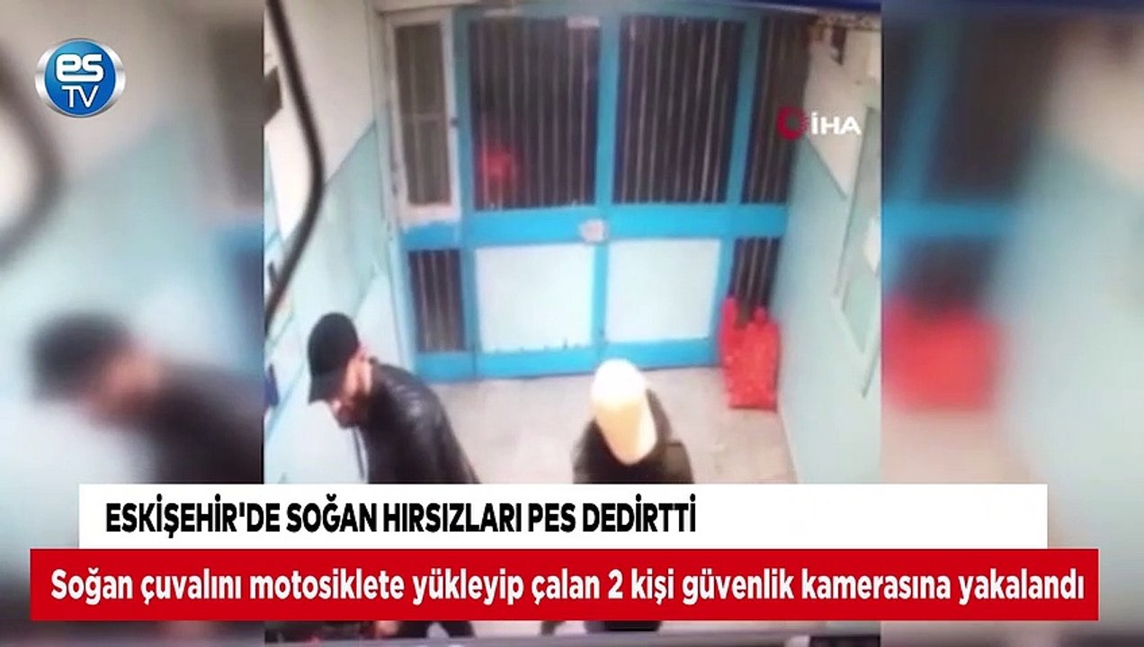 Eskişehir'de soğan hırsızları pes dedirtti