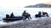 Yunanistan ve Fransa özel kuvvetlerinden Türkiye kıyılarına yakın adalarda ortak tatbikat