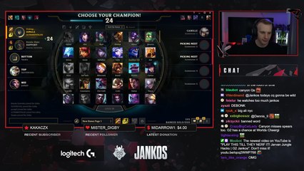Jankos explica por qué G2 ni Rogue están en Estados Unidos