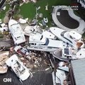 مقطع يوثِّق آثارًا مدمرة لإعصار إيان بمرسى في ولاية فلوريدا الأمريكية