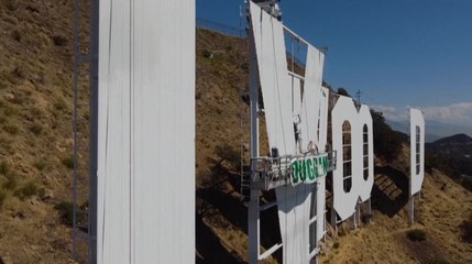 Avant ses 100 ans, le panneau Hollywood s'offre un lifting