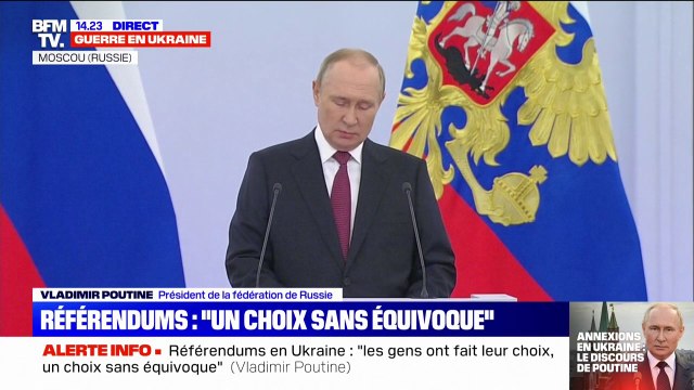 Vladimir Poutine: Les représentants soviétiques, en 1991, ont détruit notre grand pays