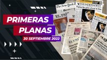 Las noticias más importantes del 30 de septiembre de 2022