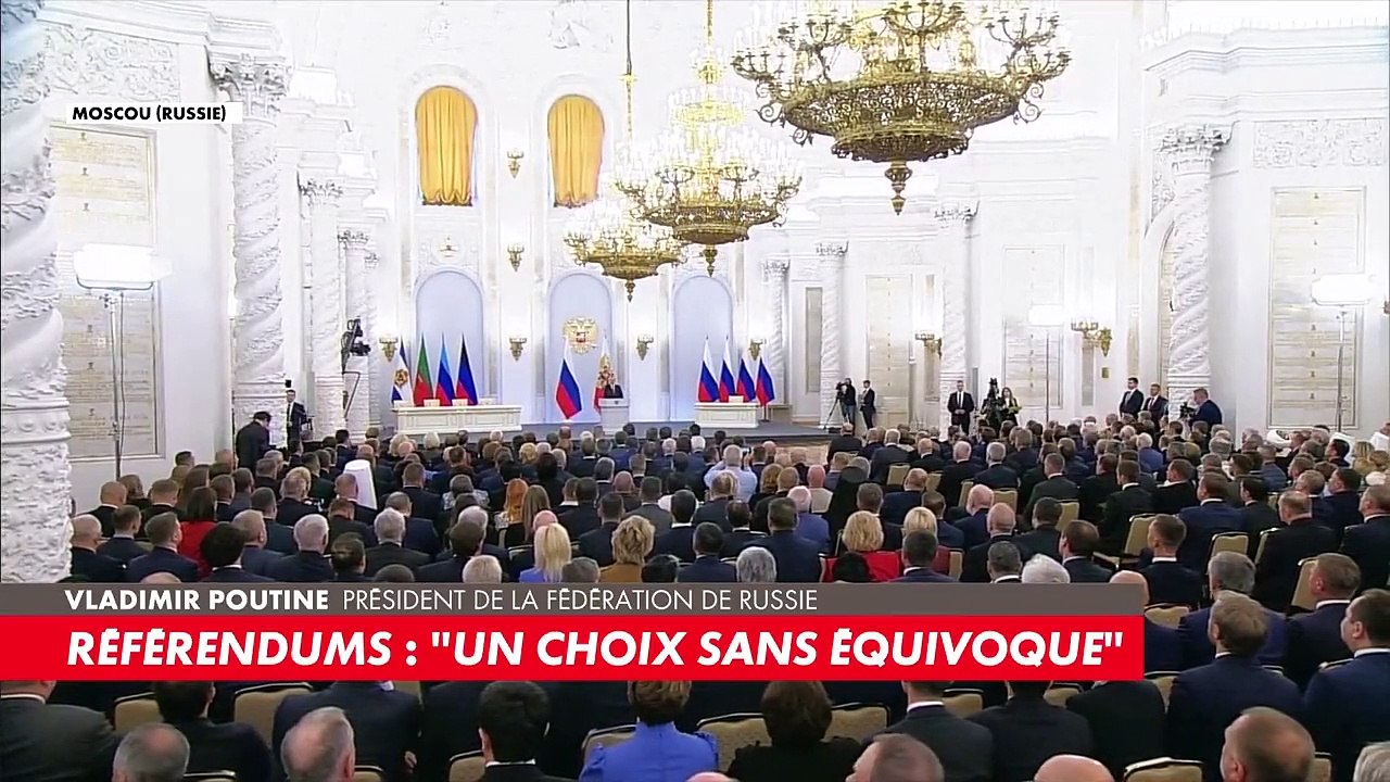 Vladimir Poutine _ «L’URSS n’existe plus (…) aujourd’hui la Russie n’en a plus besoin, nous ne cherc