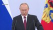Vladimir Poutine : «le régime de Kiev doit respecter le choix du peuple et c’est ainsi que nous pourrons revenir à la paix»