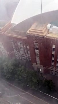 Sudden Storm Blows Equipment Off American Airlines Center