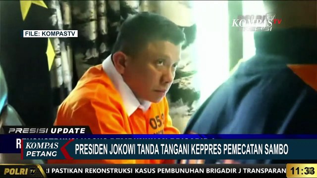 Ferdy Sambo Resmi Dipecat! Presiden Jokowi Sudah Tanda Tangani Keppres Pemecatan Tidak Hormat