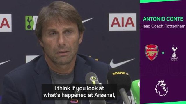 Conte hopes Tottenham replicate Arsenal's Arteta patience