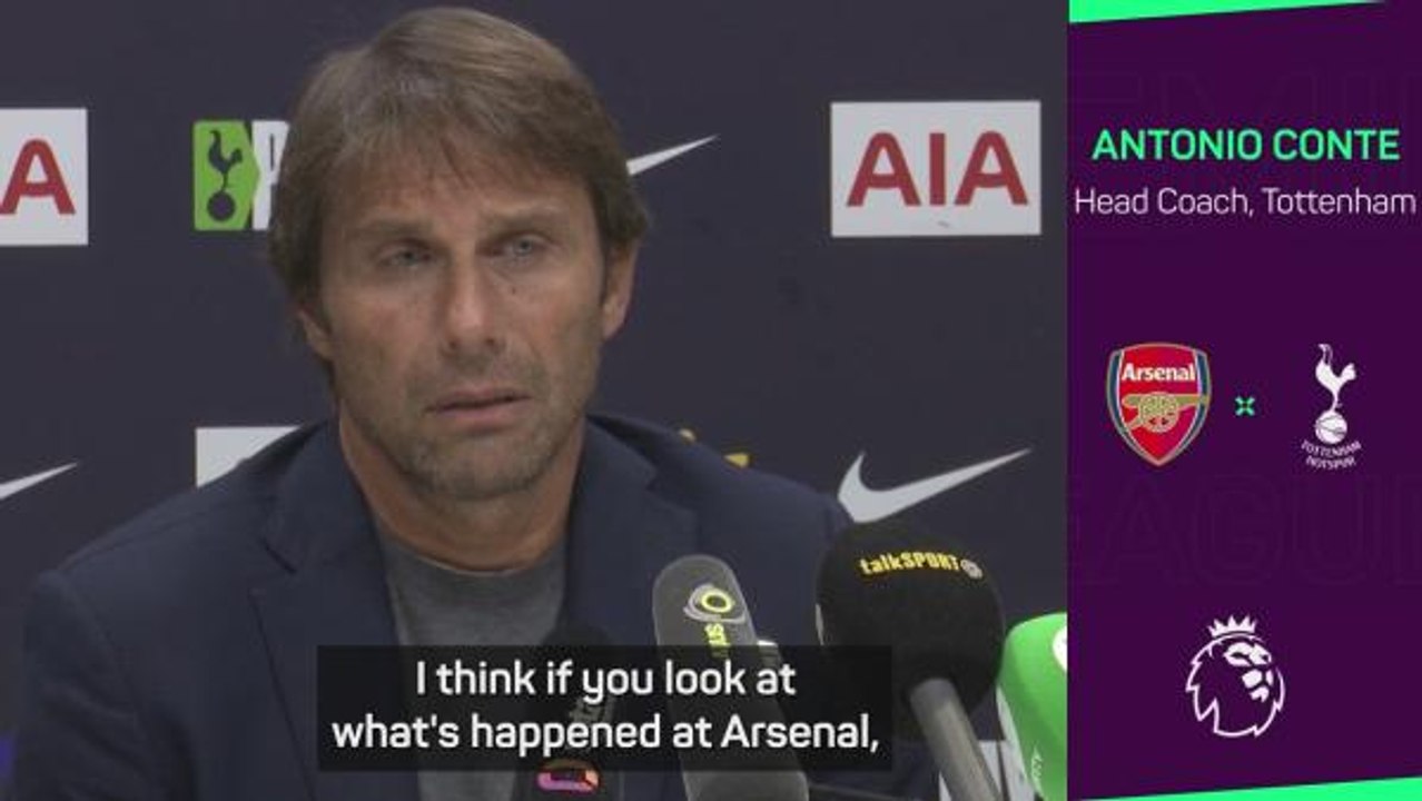 Conte hopes Tottenham replicate Arsenal's Arteta patience
