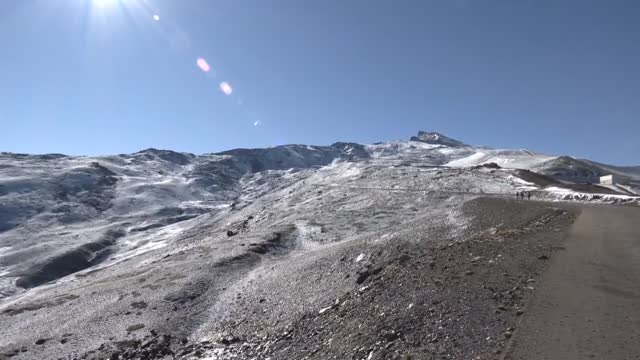 Cae la primera nevada de la temporada en Sierra Nevada