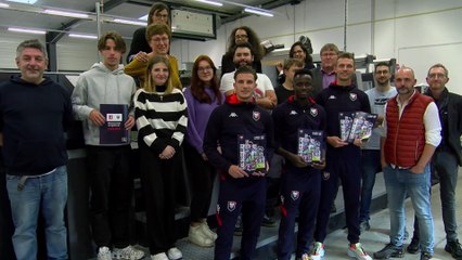 Après-midi chez Nii Imprimerie avec R.Thomas, H.Vandermersch et E.Ntim