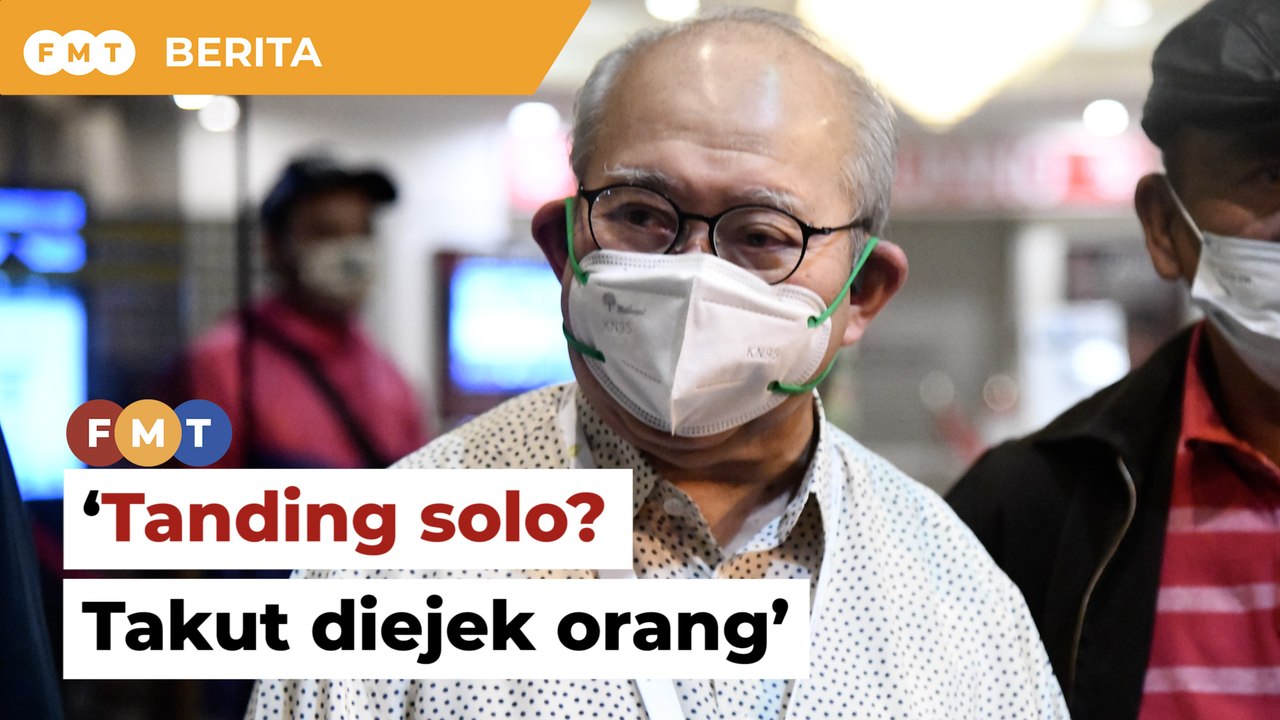 ‘Tanding solo? Nak masuk kedai kopi pun kita ta...